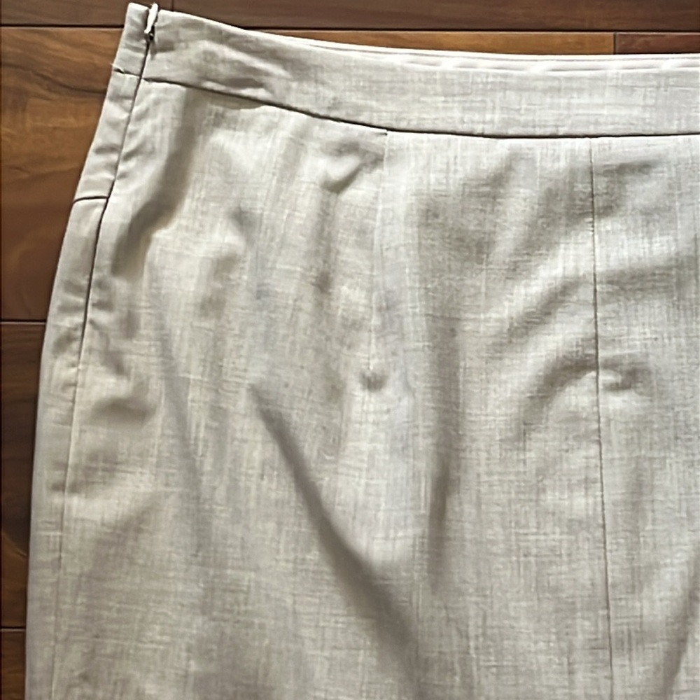 The Limited Cream Pencil Skirt Size 12 - Picture 7 of 8